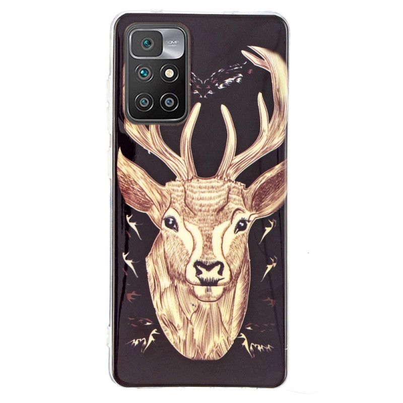 Deksel Til Xiaomi Redmi 10 Fluorescerende Majestic Stag