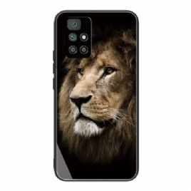 Deksel Til Xiaomi Redmi 10 Løvehode Herdet Glass