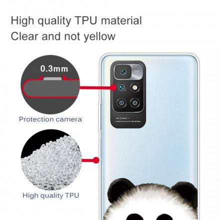 Deksel Til Xiaomi Redmi 10 Transparent Panda