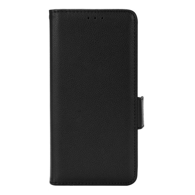 Folio Deksel Til Xiaomi Redmi 10 Grain Leather Effect