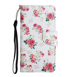 Folio Deksel Til Xiaomi Redmi 10 Royal Liberty Flowers