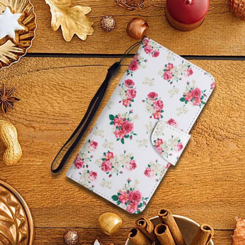 Folio Deksel Til Xiaomi Redmi 10 Royal Liberty Flowers