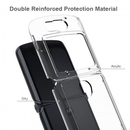 Deksel Til Motorola Razr 5G Transparent