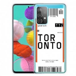 Deksel Til Samsung Galaxy A32 4G Boardingskort Til Toronto