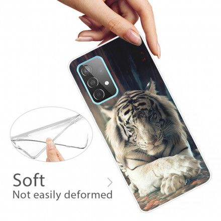 Deksel Til Samsung Galaxy A32 4G Fleksibel Tiger
