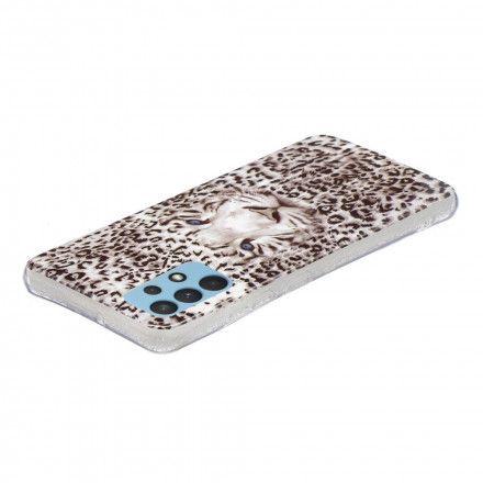 Deksel Til Samsung Galaxy A32 4G Fluorescerende Leopard