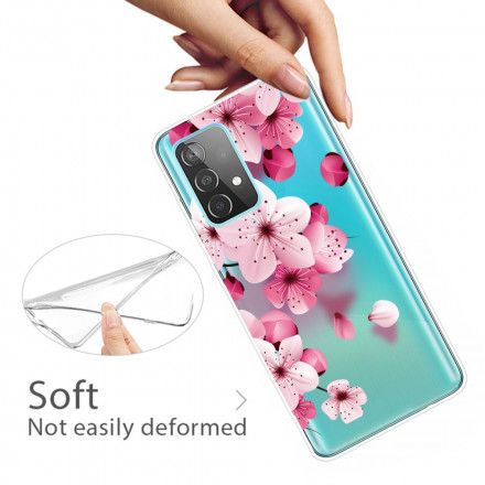Deksel Til Samsung Galaxy A32 4G Små Rosa Blomster
