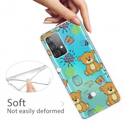 Deksel Til Samsung Galaxy A32 4G Teddy Bears Topp