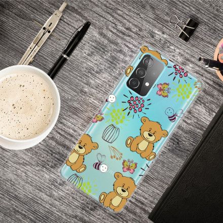 Deksel Til Samsung Galaxy A32 4G Teddy Bears Topp