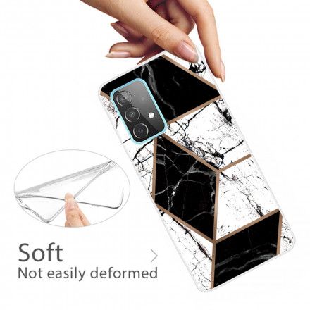 Deksel Til Samsung Galaxy A32 4G Variabel Geometrisk Marmor