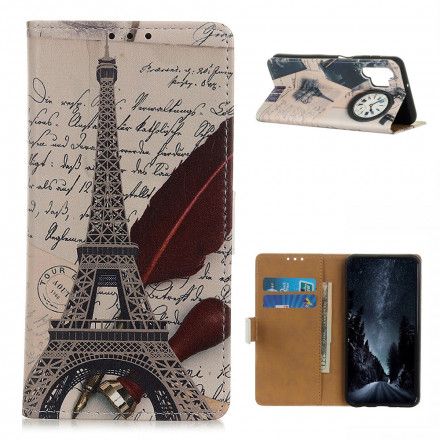 Folio Deksel Til Samsung Galaxy A32 4G Poetens Eiffeltårn
