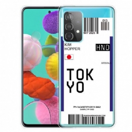 Mobildeksel Til Samsung Galaxy A32 4G Boardingskort Til Tokyo