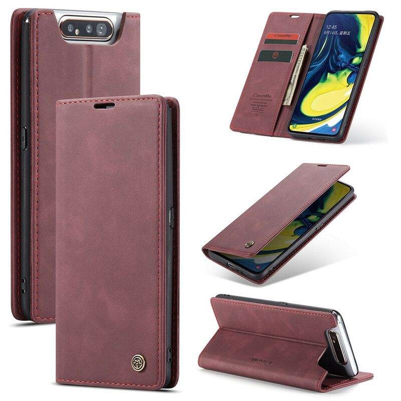 Beskyttelse Deksel Til Samsung Galaxy A90 / A80 Folio Deksel Caseme Kunstskinn