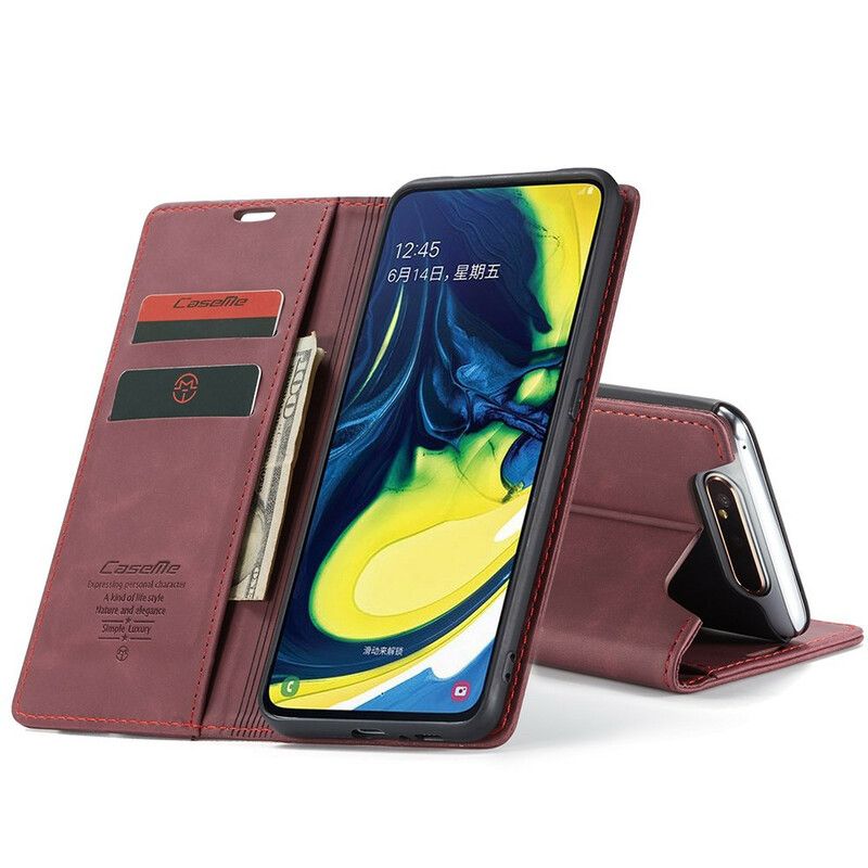 Beskyttelse Deksel Til Samsung Galaxy A90 / A80 Folio Deksel Caseme Kunstskinn