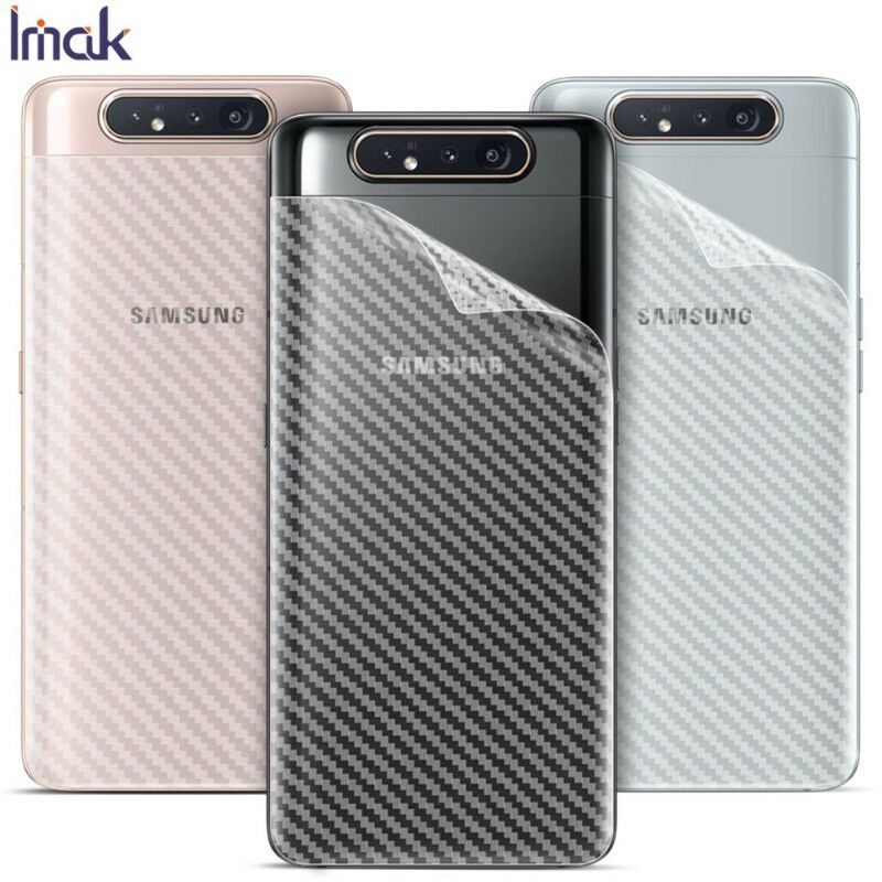 Beskyttelsesfilm Bak For Samsung Galaxy A90 / A80 Carbon Style Imak