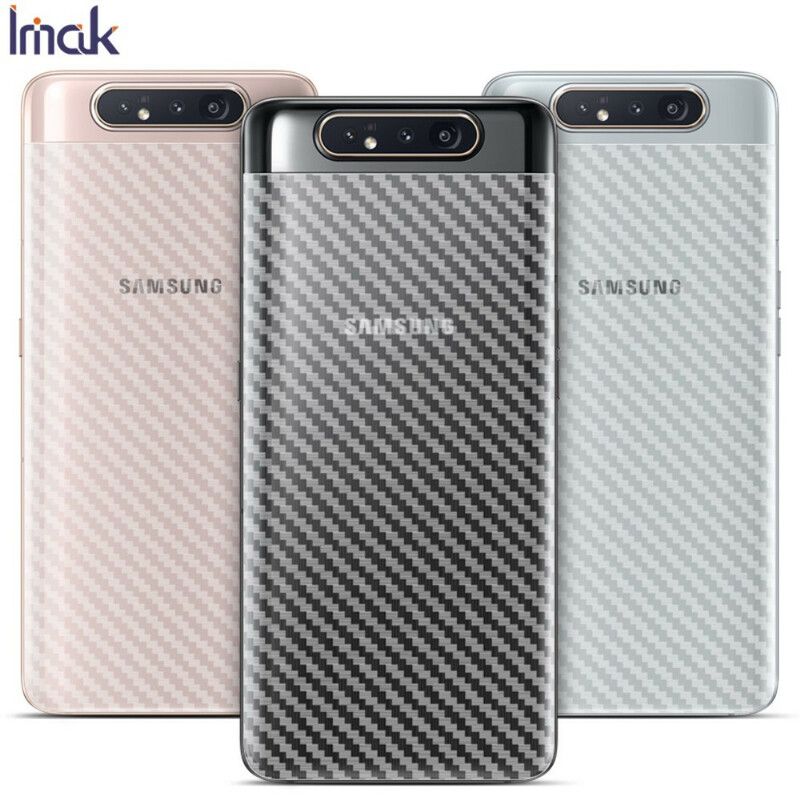 Beskyttelsesfilm Bak For Samsung Galaxy A90 / A80 Carbon Style Imak