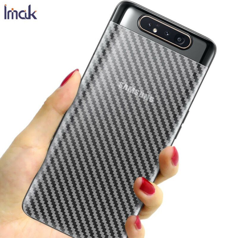 Beskyttelsesfilm Bak For Samsung Galaxy A90 / A80 Carbon Style Imak