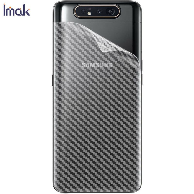 Beskyttelsesfilm Bak For Samsung Galaxy A90 / A80 Carbon Style Imak