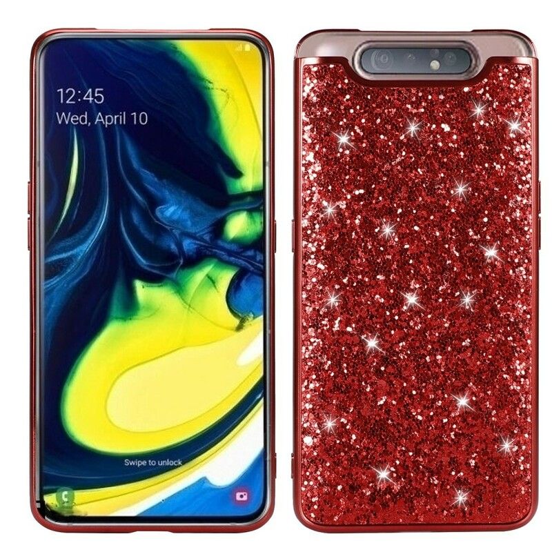 Deksel Til Samsung Galaxy A90 / A80 Premium Glitter