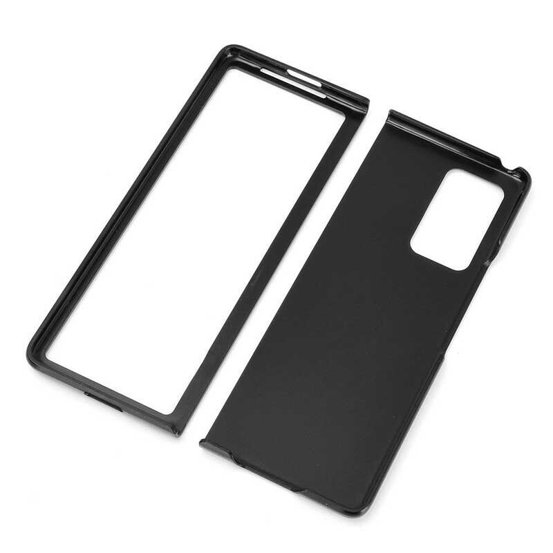 Deksel Til Samsung Galaxy Z Fold 2 Faux Leather Litchi