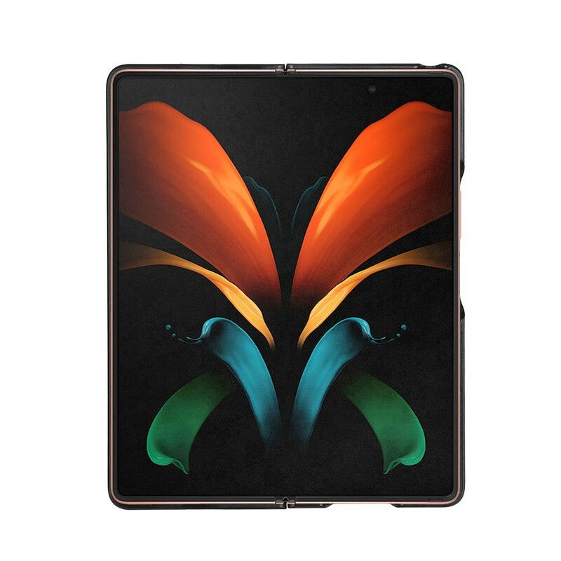 Deksel Til Samsung Galaxy Z Fold 2 Hybrid Og Ekte Skinn