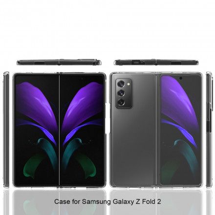 Deksel Til Samsung Galaxy Z Fold 2 Transparent Hybrid