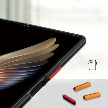 Deksel Til Samsung Galaxy Z Fold 2 Transparente Fargede Kanter Gkk
