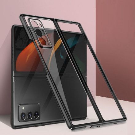 Deksel Til Samsung Galaxy Z Fold 2 Transparente Metallkanter Gkk