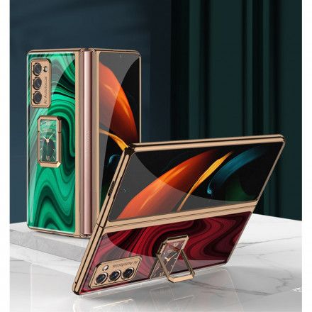 Deksel Til Samsung Galaxy Z Fold 2 Vintage Klokke Og Gkk-brakett