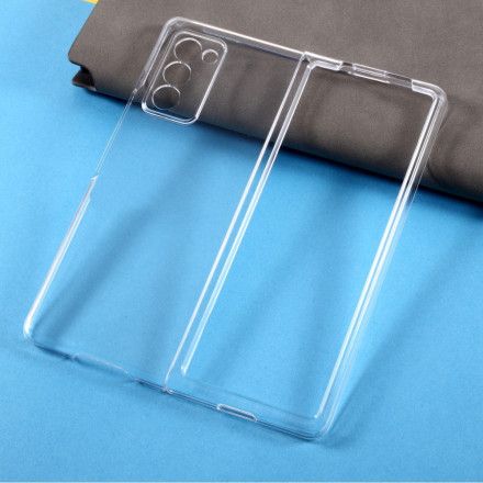Mobildeksel Til Samsung Galaxy Z Fold 2 Transparente Forsterkede Hjørner