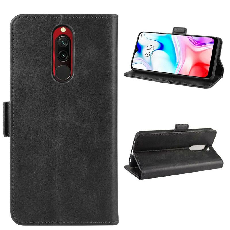 Folio Deksel Til Xiaomi Redmi 8 Faux Leather Business