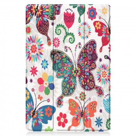 Beskyttelse Deksel Til Huawei MatePad 11 Retro Sommerfugler Og Blomster