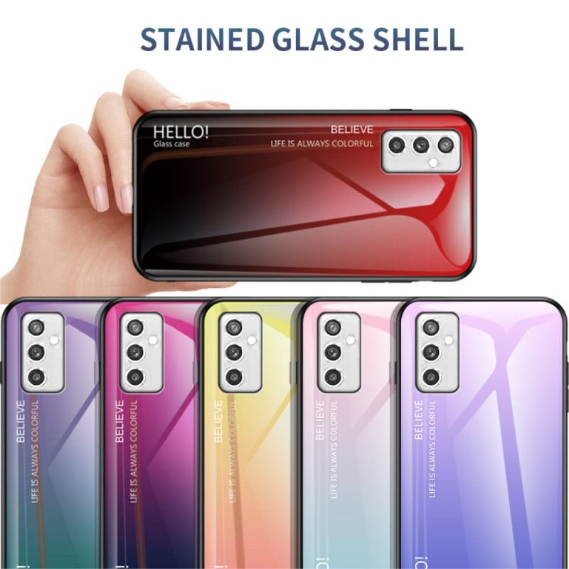 Deksel Til Samsung Galaxy M52 5G Hei Herdet Glass