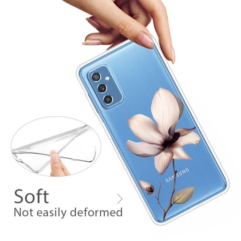 Deksel Til Samsung Galaxy M52 5G Skjør Blomst