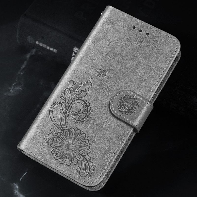 Lærdeksel Til Samsung Galaxy M52 5G Blomstermandala