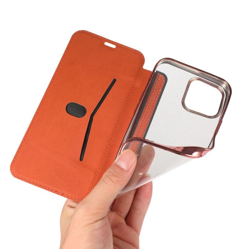 Beskyttelse Deksel Til iPhone 14 Folio Deksel Faux Leather Card Holder