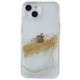 Deksel Til iPhone 14 Glitter Art