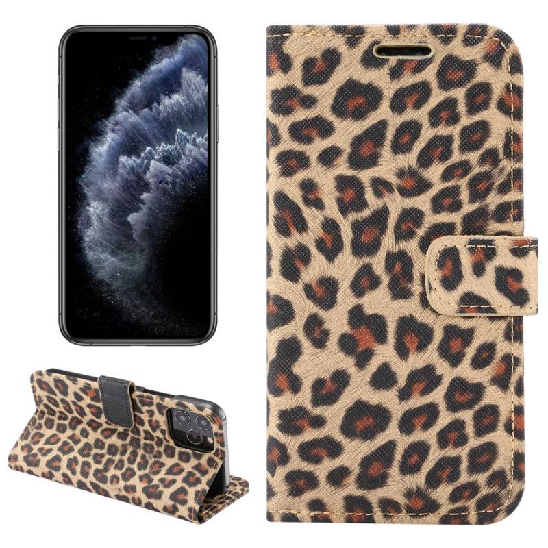 Lærdeksel Til iPhone 14 Leopard