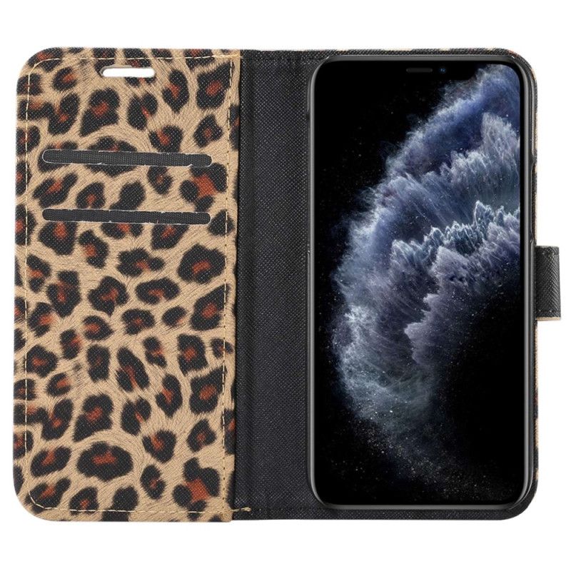 Lærdeksel Til iPhone 14 Leopard