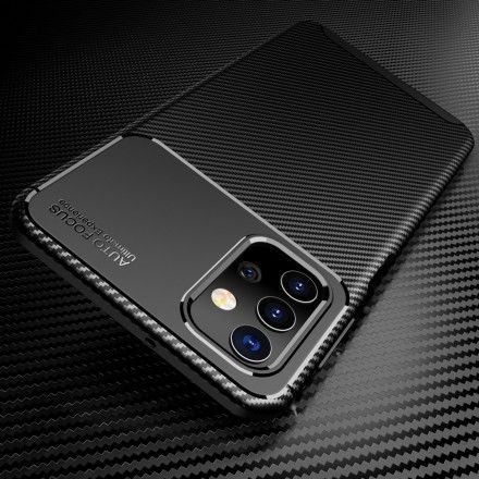 Deksel Til Samsung Galaxy A32 5G Fleksibel Karbonfibertekstur