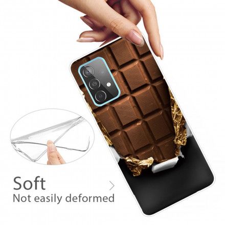 Deksel Til Samsung Galaxy A32 5G Sjokolade Fleksibel