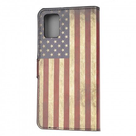 Folio Deksel Til Samsung Galaxy A32 5G Amerikansk Flagg