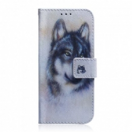 Folio Deksel Til Samsung Galaxy A32 5G Canine Gaze