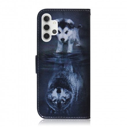 Folio Deksel Til Samsung Galaxy A32 5G Ernesto The Wolf