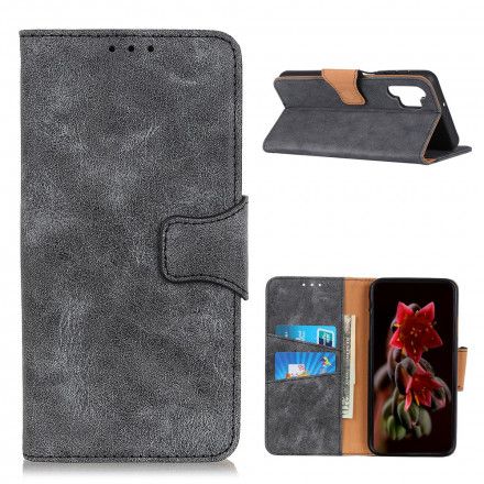 Folio Deksel Til Samsung Galaxy A32 5G Vintage Split Leather