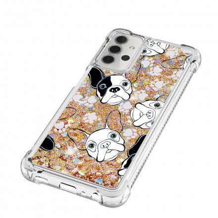 Mobildeksel Til Samsung Galaxy A32 5G Mr Glitter Dog