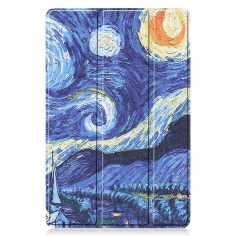 Beskyttelse Deksel Til Samsung Galaxy Tab S8 / Tab S7 Starry Night Penneholder