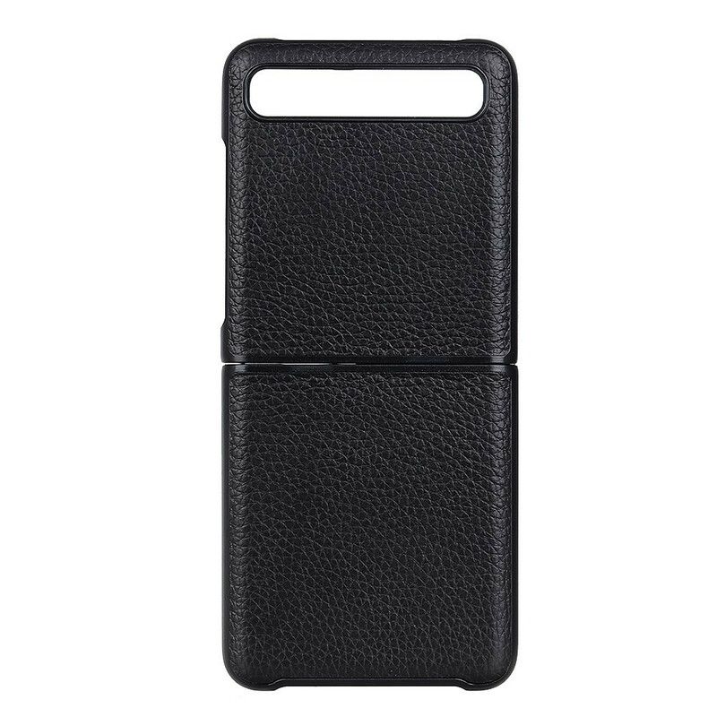 Deksel Til Samsung Galaxy Z Flip Folio Deksel Faux Leather Litchi