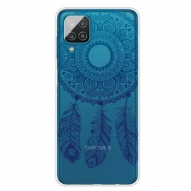 Deksel Til Samsung Galaxy M12 / A12 Single Flower Mandala