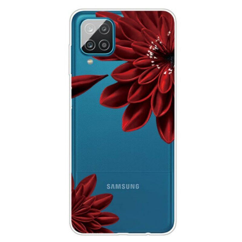 Mobildeksel Til Samsung Galaxy M12 / A12 Ville Blomster